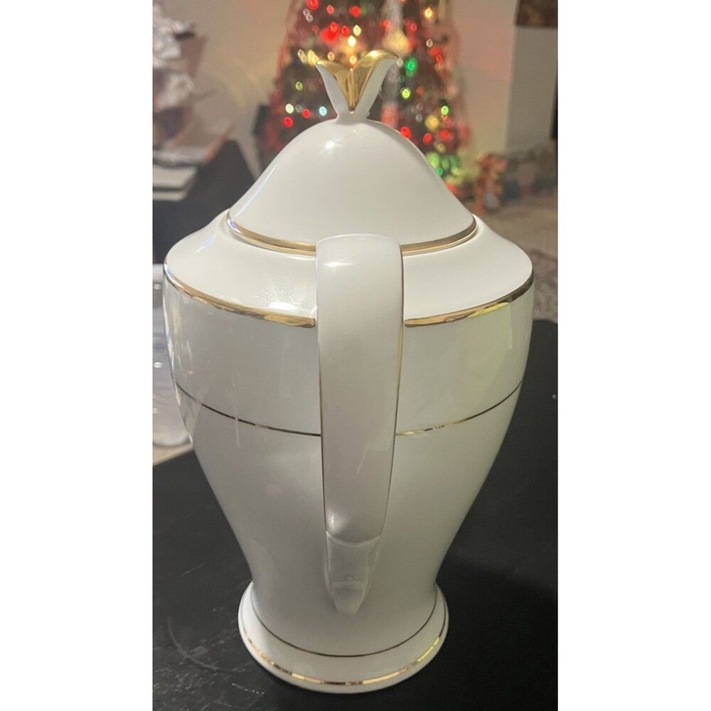 RARE Vintage Heinrich Winterling Porcelain Bavaria Germany Tea Pot/lid w-54073 - Picture 2 of 16